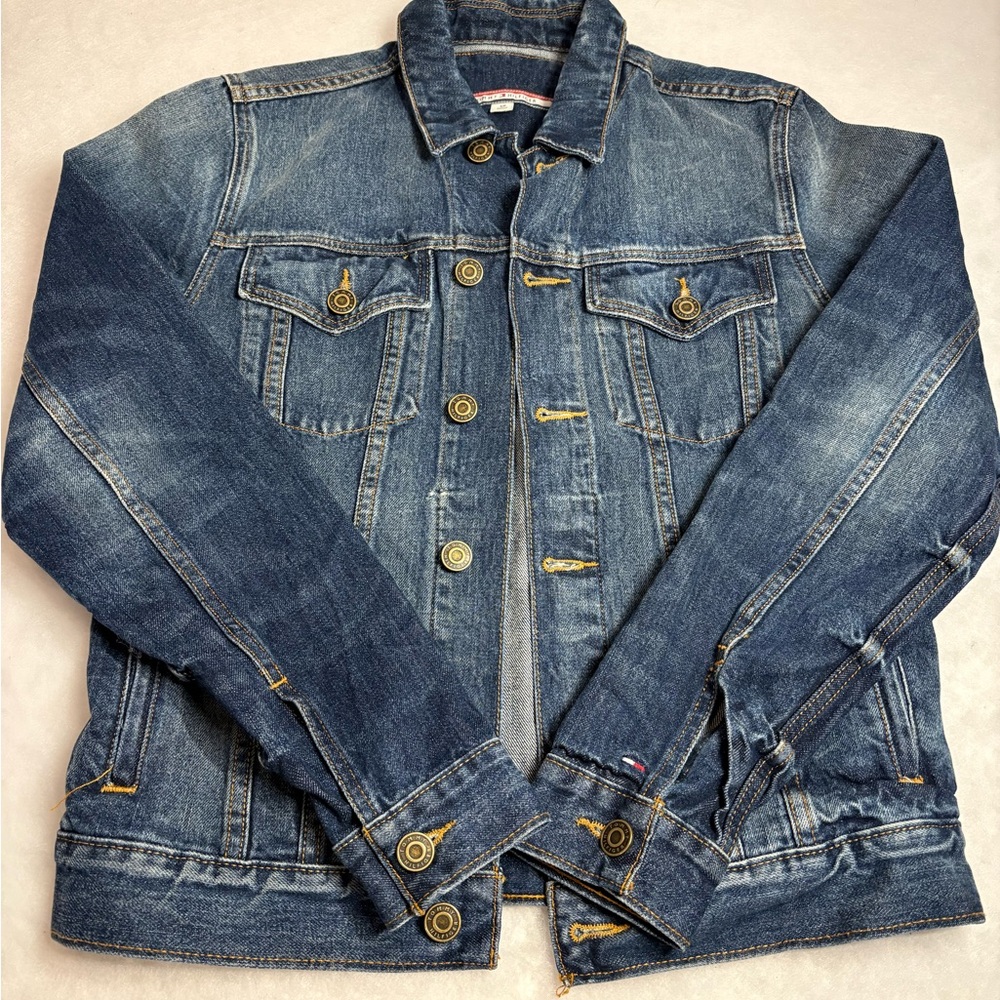 Tommy Hilfiger Dark Blue Denim Jacket Men’s S Never Worn 2017